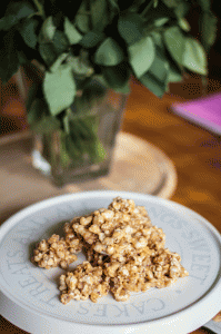 Friday Recipe | Peanut Butter Popcorn Bites